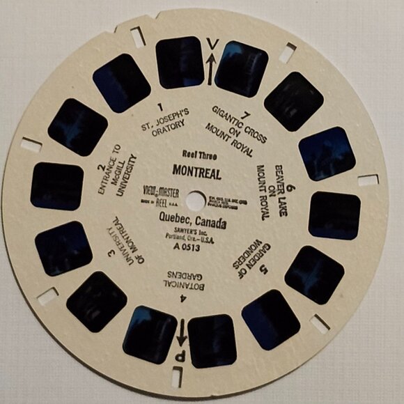 VINTAGE View Master Reels Scenes from Montreal x 3 - Picture 5 of 5